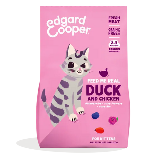Edgard & Cooper Kitten Duck & Chicken