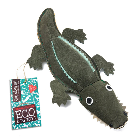 Colin the Crocodile, Green & Wilds Eco Dog Toy