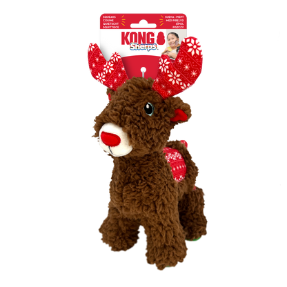 KONG Holiday Sherps Reindeer Medium