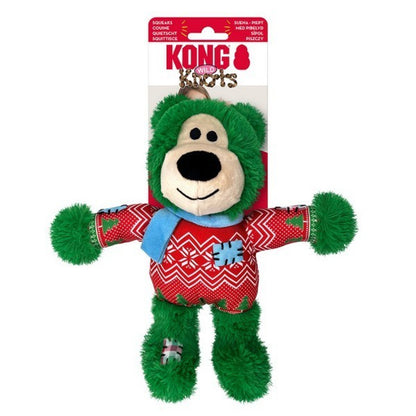 KONG Holiday Wild Knots Bear Assorted Md/lg