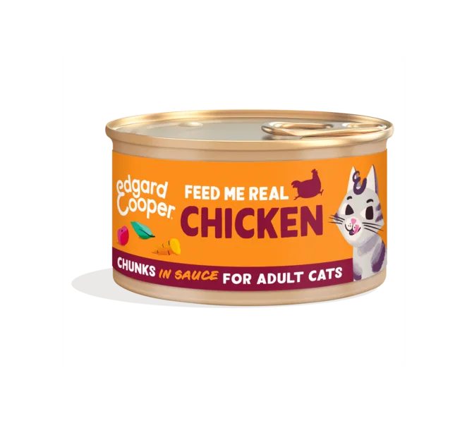 Edgard & Cooper Cat Meaty Chunks Chicken 85g