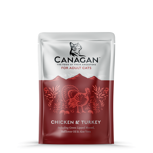 Canagan Chicken & Turkey Wet Cat Food (8 x 85g)