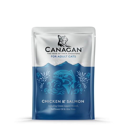 Canagan Chicken & Salmon Wet Cat food (8x85g)