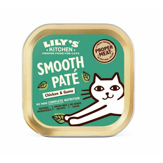 Lilys Kitchen Chicken and Game Pate for Cats 85g