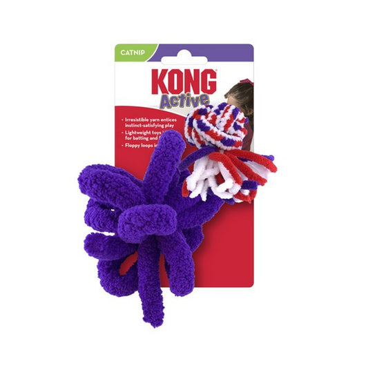 KONG Active Rope 2pc Red & Purple