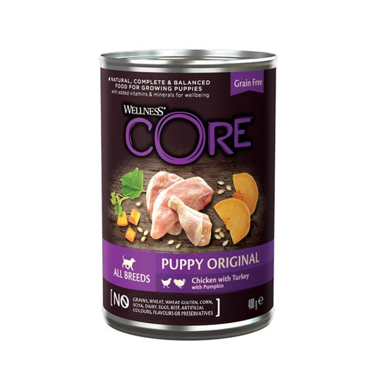 Wellness CORE Puppy Original , Chicken with Turkey with Pumpkin - 400g