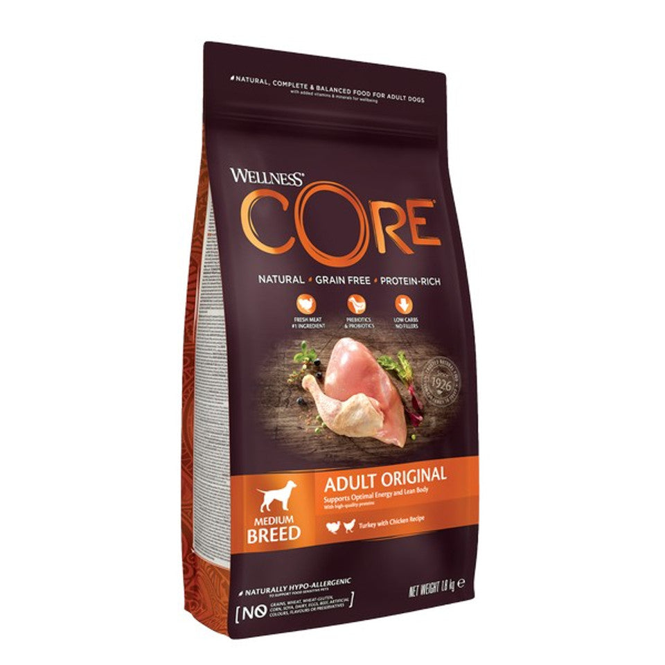 Wellness CORE Adult Original, Turkey with Chicken